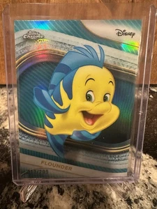 2025 Topps Chrome Disney Flounder /299 - Picture 1 of 2