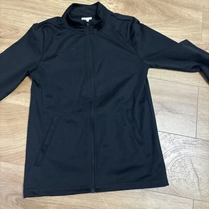 NIKE Kids RUNNING TRACKSUIT TOP SIZE MEDIUM Black - Picture 1 of 7