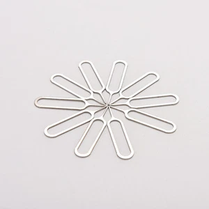 10x Sim Card Tray Remover Eject Ejector Pin Key Tool for iPhone 6 5S 4S 4 W.l2 - Picture 1 of 7