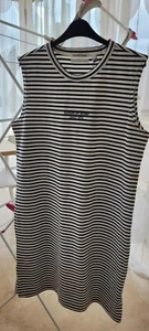 Country Road Ladies Striped Sleeveless Dress Size M - Picture 1 of 6