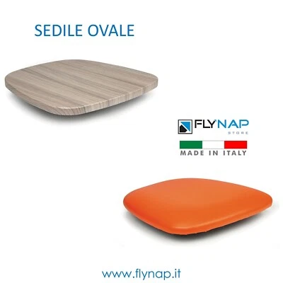 SEDILE SEDILI FONDELLO FONDELLI SEDIA SGABELLO IMBOTTITO ECOPELLE COLORI VARI - Immagine 1 di 4