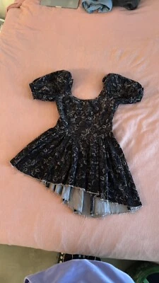 Vestido Vintage Años 90 Laura Ashley Púrpura Floral Terciopelo Manga Abullonada Talla S Foto 1 de 4