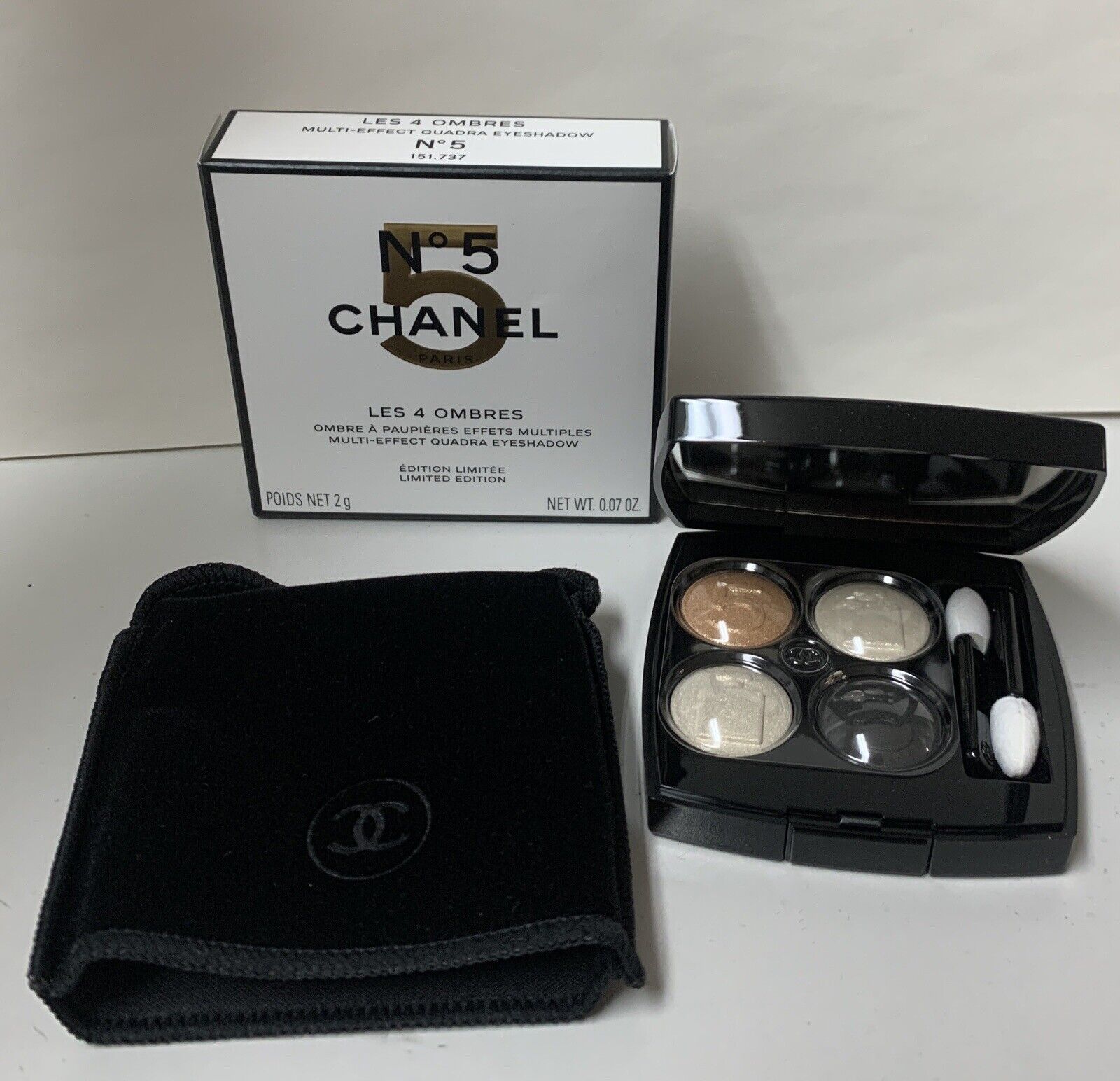 CHANEL LES 4 OMBRES 747 mediterraneen Eyeshadow Holiday 2021 Limited  Edition 