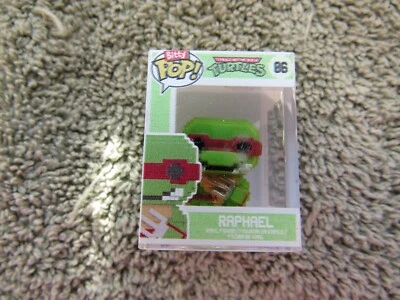 Funko Bitty Pop TMNT RAPHAEL #86 8 bits personaje de paquete de 12 tortugas 😳 COMO NUEVO Foto 1 de 4