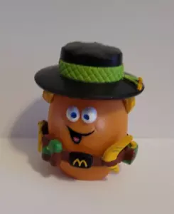 NUGGET BUDDIES McDonalds 1988 BOOMERANG McNugget HAPPY FOOD JUGUETE con sombrero y cinturón - Imagen 1 de 5