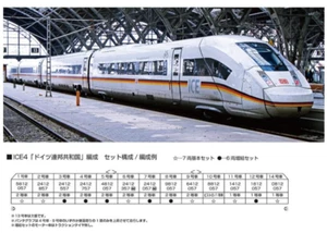 KATO N gauge ICE4 Bundesrepublik Deutschland 13-Car Set 10-2024 10-2025 NEW - Picture 1 of 3