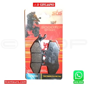 6561680 SBS 168HF PASTIGLIE FRENO APRILIA BETA MALAGUTI MBK PEUGEOT YAMAHA SHERC - Foto 1 di 1