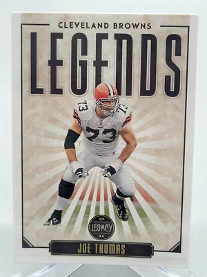 2020 PANINI LEGACY JOE THOMAS LEGENDS FOOTBALL CARD BROWNS NFL donruss topps  - Image 1 of 2