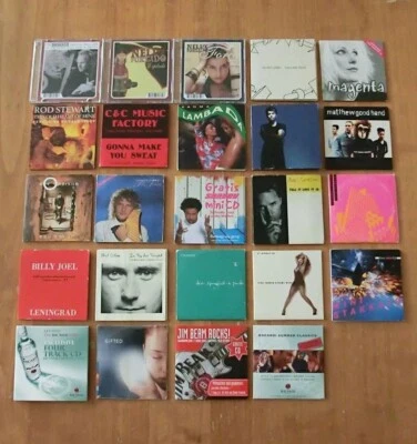24 CD Sammlung - 3"Inch Maxi - Sting, George Michael, Tina Turner, Phil Collins - Bild 1 von 3