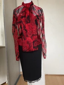 CHRISTIAN DIOR.  Tank Top Bluse und Rock Set. Neuwertig. Seide. - Bild 1 von 10