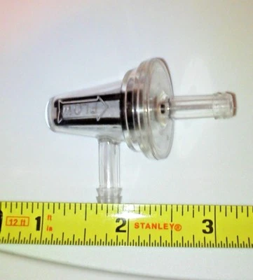 Se adapta a SUZUKI ATV DIRT BIKE GAS TRANSPARENTE EN LÍNEA FILTRO DE COMBUSTIBLE ángulo recto 1/4" 6 mm 7 mm Foto 1 de 4