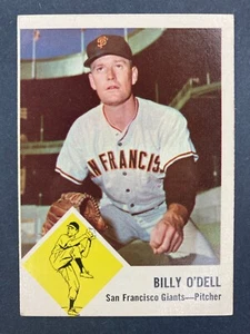 1963 Fleer #66 Billy O'Dell (San Francisco Giants) Sehr guter Zustand - Bild 1 von 2