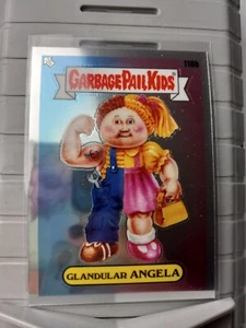 2020 Topps Garbage Pail Kids Silver Chrome Glandular Angela 118b - Picture 1 of 10