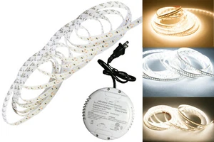 24v 2216 LED Strip Light CRI 90 + 60w Non- dimmable driver for Kitchen Cabinet - Picture 1 of 15