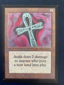 MTG Magic the Gathering - Ankh of Mishra - IE International Edition - Bild 1 von 2