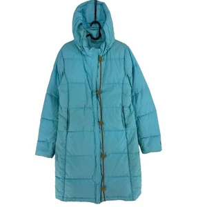 Abrigo De Plumas Con Capucha Acolchado Nike Azul Claro Talla M - Imagen 1 de 10