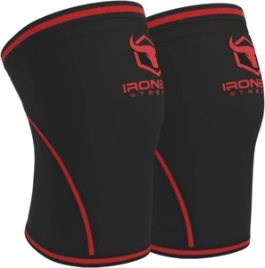 7Mm Knee Sleeves (Pair) for Weightlifting & Powerlifting (USPA, IPL, IWF & USAW - Picture 1 of 5