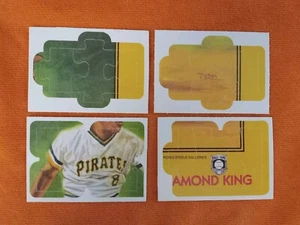 4x 1990 Leaf Donruss Diamond Kings Willie Stargell Puzzleteile - Bild 1 von 6