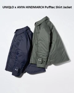 UNIQLO x ANYA HINDMARCH Pufftec Shirt Jacket Women's New Japan 2024 472009 - Picture 1 of 14