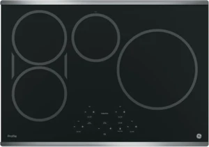 Placa de inducción GE Profile PHP9030SJSS de 30 pulgadas con 4 zonas de cocción, SyncBurn - Imagen 1 de 3