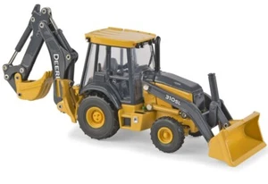 Retroexcavadora/cargadora JCB 310SL - modelo diecast escala 1/50 de Ertl - Serie Prestige - Imagen 1 de 3