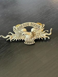 Vintage Collectible Junebug Boogie 2008 Metal Pinback Lapel Pin Hat Pin - Picture 1 of 2