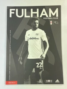 2019/20 FULHAM V DERBY COUNTY 26-11-2019 CAMPIONATO - Foto 1 di 1