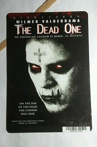 THE DEAD ONE WILMER VALDERRAMA MINI POSTER BACKER CARD (NOT A MOVIE ) - Picture 1 of 1