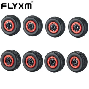 Set cerchi ruota pneumatici in gomma Beadlock per camion RC 1/10 Slash corsa corta - Foto 1 di 17