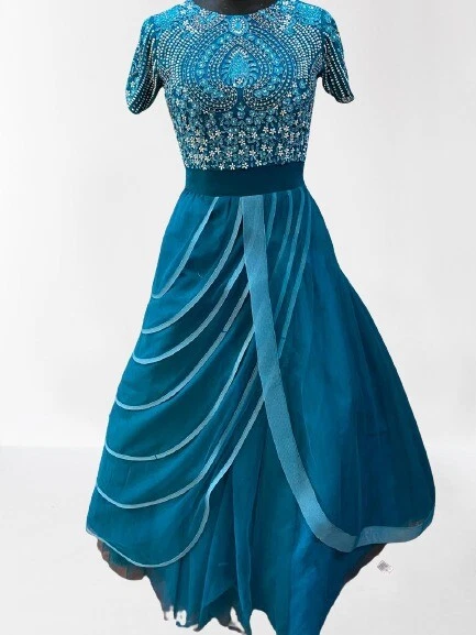 Vestidos de boda/fiesta para mujer/tradicionales indios/étnicos/vestido/traje/occidental Foto 1 de 3