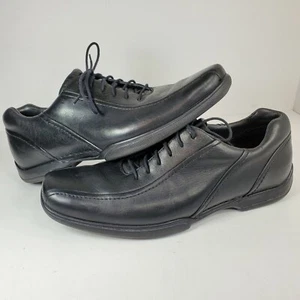 Zapatos Oxford para hombre Cole Haan Zapatillas Talla 10.5 Cuero Negro Punta de Bicicleta - Imagen 1 de 11