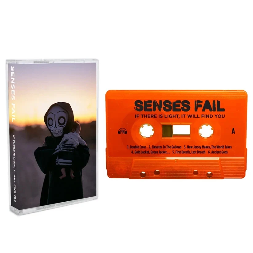 Senses Fail If There Is Light Cassette CS SEALED LIMITED RSD ORANGE OOP emo punk - Image 1 of 1