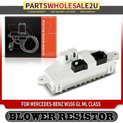 HVAC Blower MotorResistor for Mercedes-Benz X166 W166 GL350 ML250 GL450 GL63 AMG - Image 1 of 4