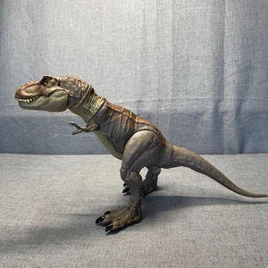 Jurassic World Dino Rival T-Rex Bite 'N Fight  2018 Mattel 20" Tyrannosaurus Rex - Picture 1 of 8