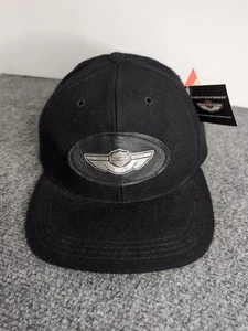 NWT Harley-Davidson 100th Anniversary Wool Fitted Hat Size Large Black 2003 - Picture 1 of 9