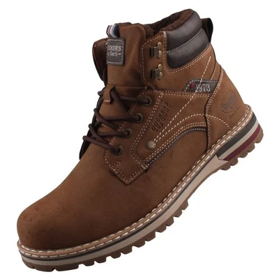 Dockers by Gerli Herren Winter-Stiefel Boot gefüttert Braun 57NY101-620300 - Bild 1 von 4