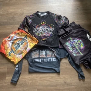 10th Planet Jiu Jitsu Rash Guard Shirt Mens XL MMA Skeleton Long Sleeve Bravo - Picture 1 of 10