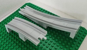 Lego Duplo Train Track Ramp Bridge Railroad Lot of 2 Pieces Replacement  - Picture 1 of 5