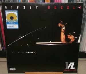 NIPSEY HUSSLE VICTORY LAP GOLD LP LAST TIME THAT I CHECC'D DEDICATION RAP YOUNG - Picture 1 of 9
