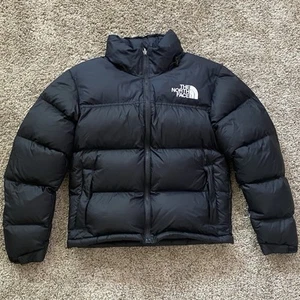 The North Face Retro Nuptse 700 Down Fill Womens Small Full Zip Puffer Jacket - Picture 1 of 7