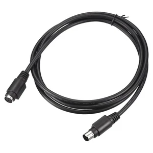PS/2 Mouse and Keyboard Extension Cable 6P 4.92 Feet Male to Female,Black - Afbeelding 1 van 5