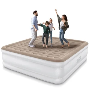 King Air Mattress with Built in Pump, Upgraded 20” Raised Blow Up Mattress, I... - Picture 1 of 6