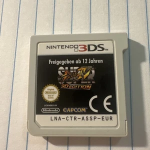 Super Street Fighter IV 3D Edition (Nintendo 3DS, 2011) Nur Cartridge - GETESTET - Bild 1 von 2