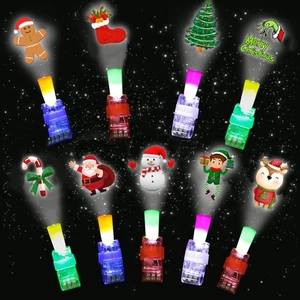 Seeiuua Christmas Party Favors for Kids, 36Pcs LED Light Up Finger Lights Chr... - Picture 1 of 7