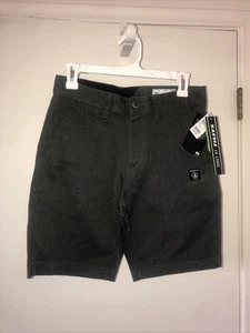 NWT VOLCOM FRCKN DRIFTER 20 SHORT MODERN FIT SIZE 28 CHARCOAL HEATHER FAST SHIP - Picture 1 of 5