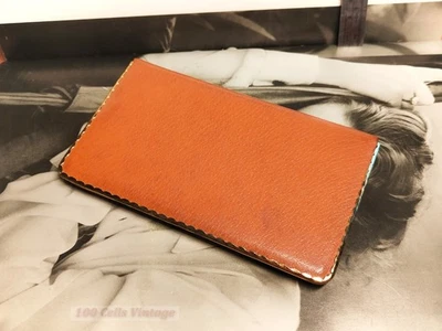 Orlik light Brown leather 15cm Vintage Cigarette Case-0v - Image 1 of 4