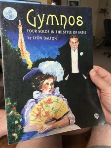 1995 Slim Folio GYMNOS Four Solos In The Style Of Satie by Lyon Dalton - Picture 1 of 3
