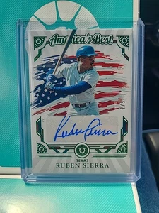 2025 Panini Boys Of Summer America's Best Ruben Sierra # D To 5 !!!! - Picture 1 of 3
