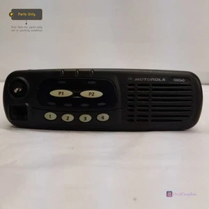 MOTOROLA GM340 2-DROŻNE RADIO VHF BRAKUJĄCY MIKROFON NIEPRZETESTOWANY - Zdjęcie 1 z 6