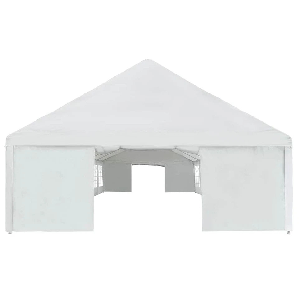 6x16 ft White Outdoor Party Tent - Sturdy Canopy for Events vidaXL - Image 1 of 1